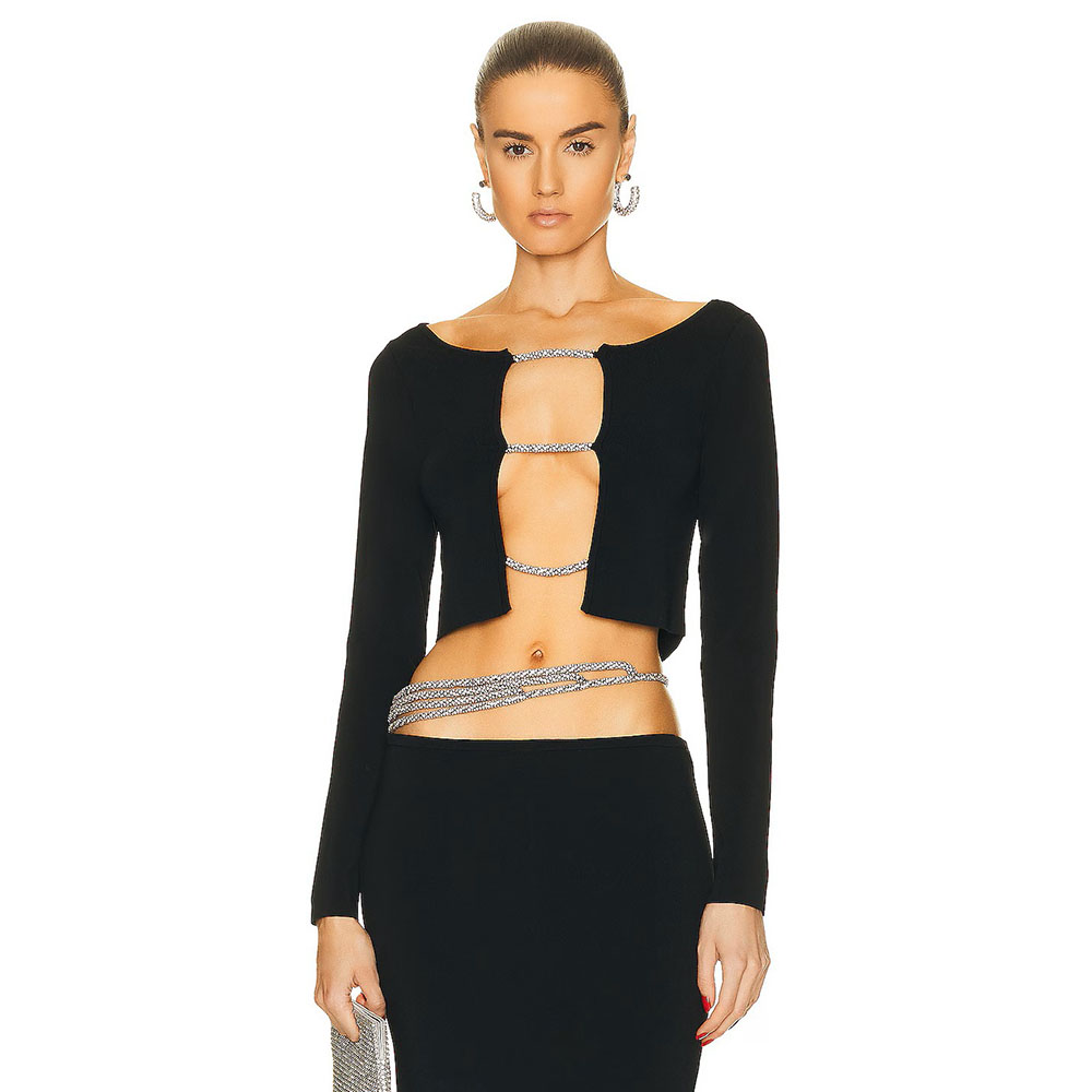 CHRISTOPHER ESBER Crystal Lattice Top-1