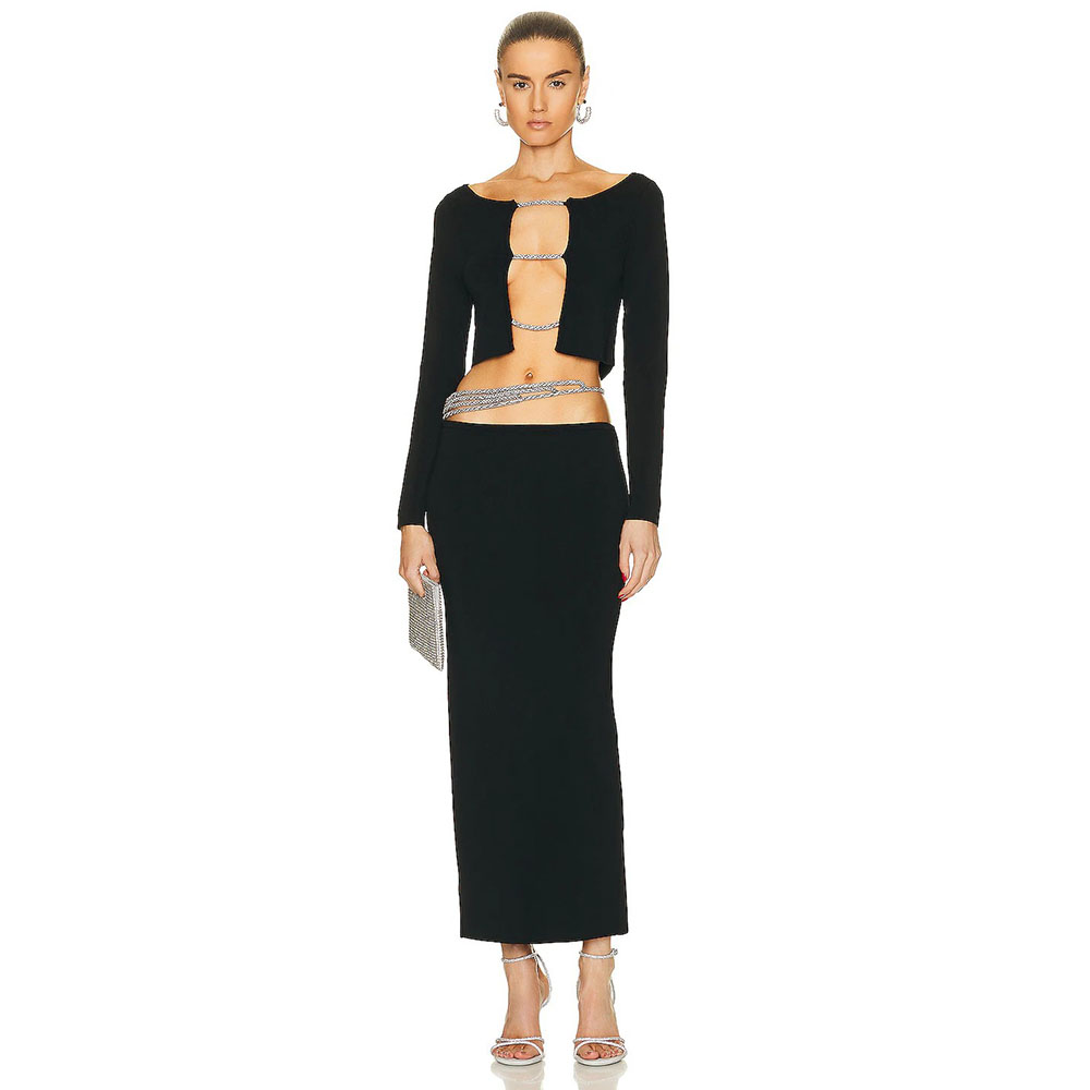 CHRISTOPHER ESBER Crystal Lattice Top-2