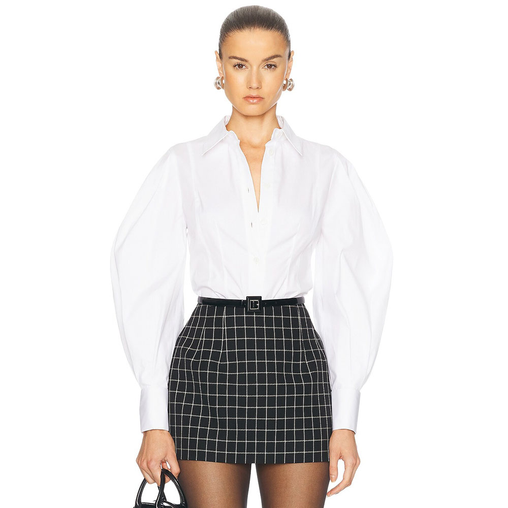 CAROLINA HERRERA Full Sleeve Button Up Top-1
