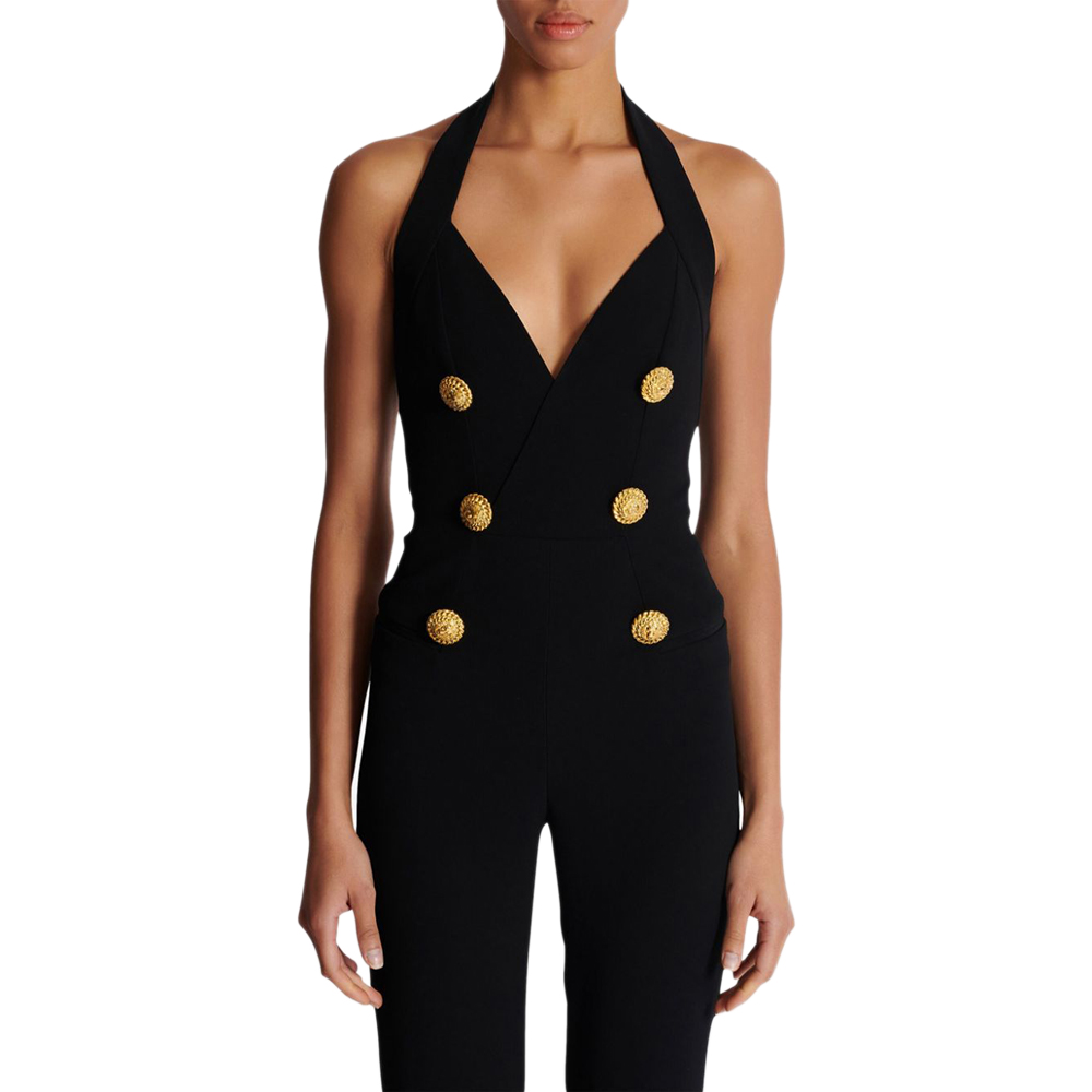 BALMAIN Halterneck Jumpsuit-2