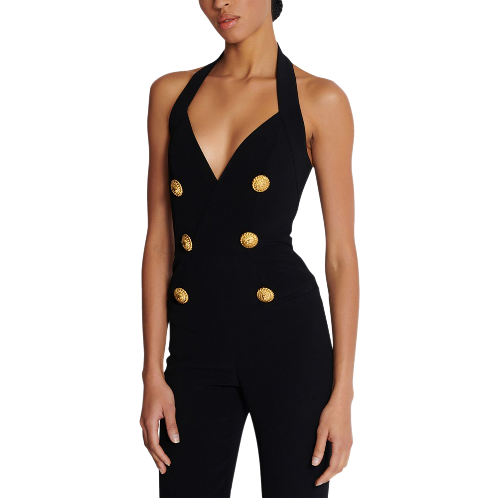 BALMAIN Halterneck Jumpsuit-3
