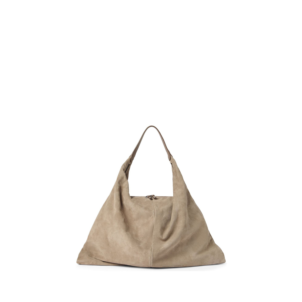 BRUNELLO BRUNELLO Suede Swing Bag-1