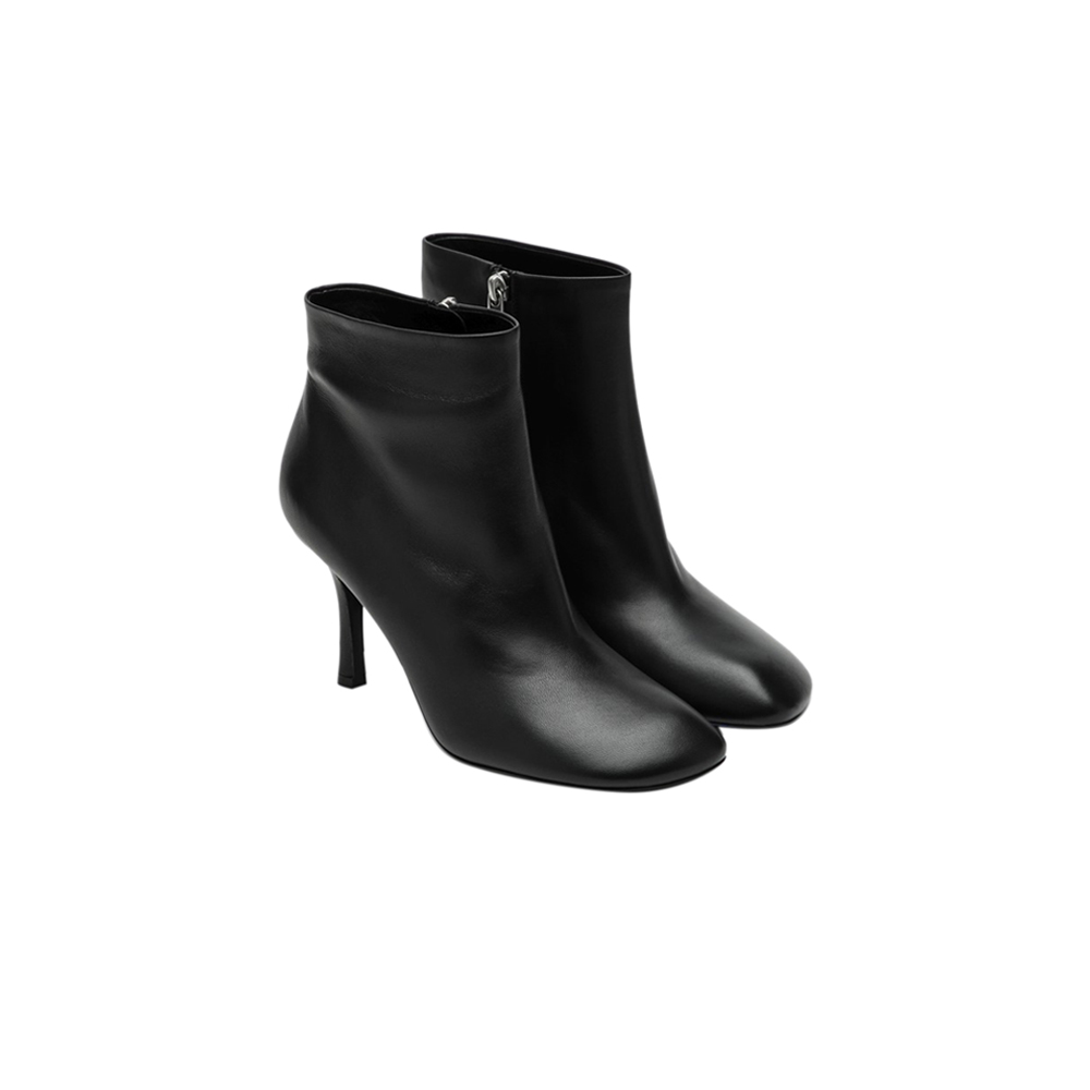BURBERRY Black Leather Boots-1