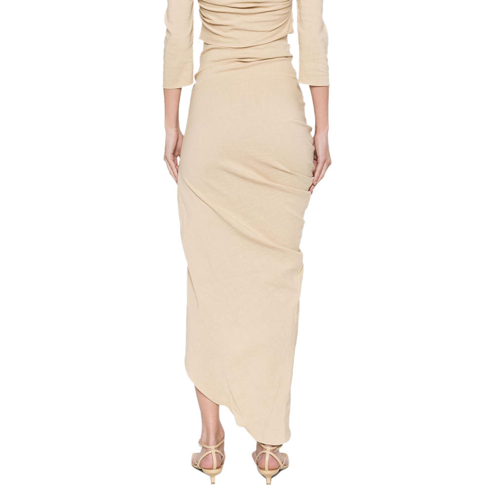 CORTANA Mite Draped Skirt-4