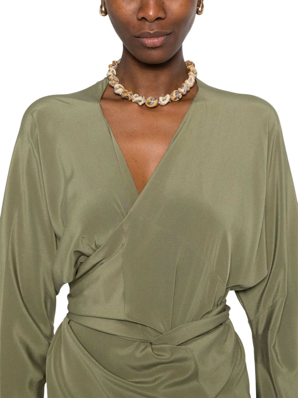 CORTANA Serp Silk Jumpsuit-5