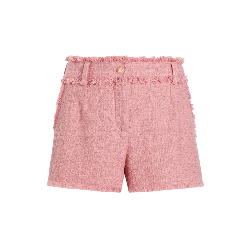 DOLCE GABBANA Tweed Rachel Shorts-1