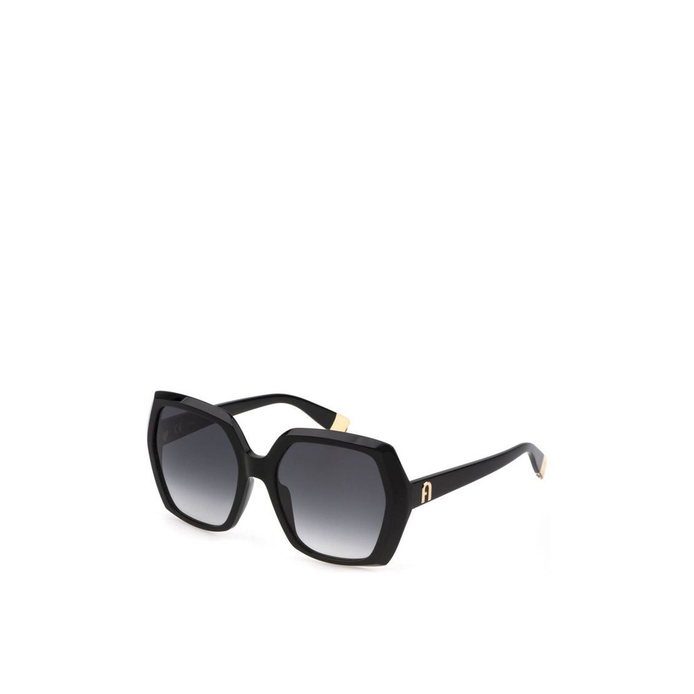 Furla Black Haircalf Sunglasses--1