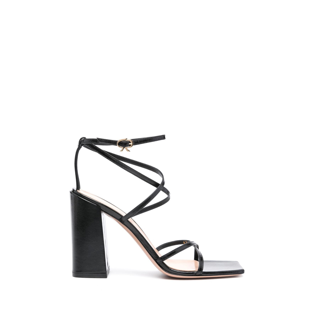 GIANVITO ROSSI Black Sandals-1