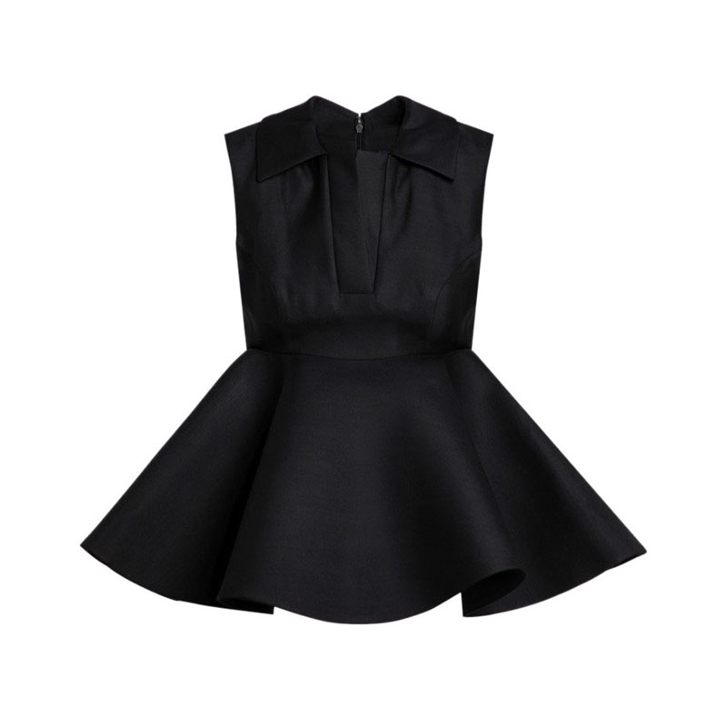 JACQUEMUS Black Spalla Top-1