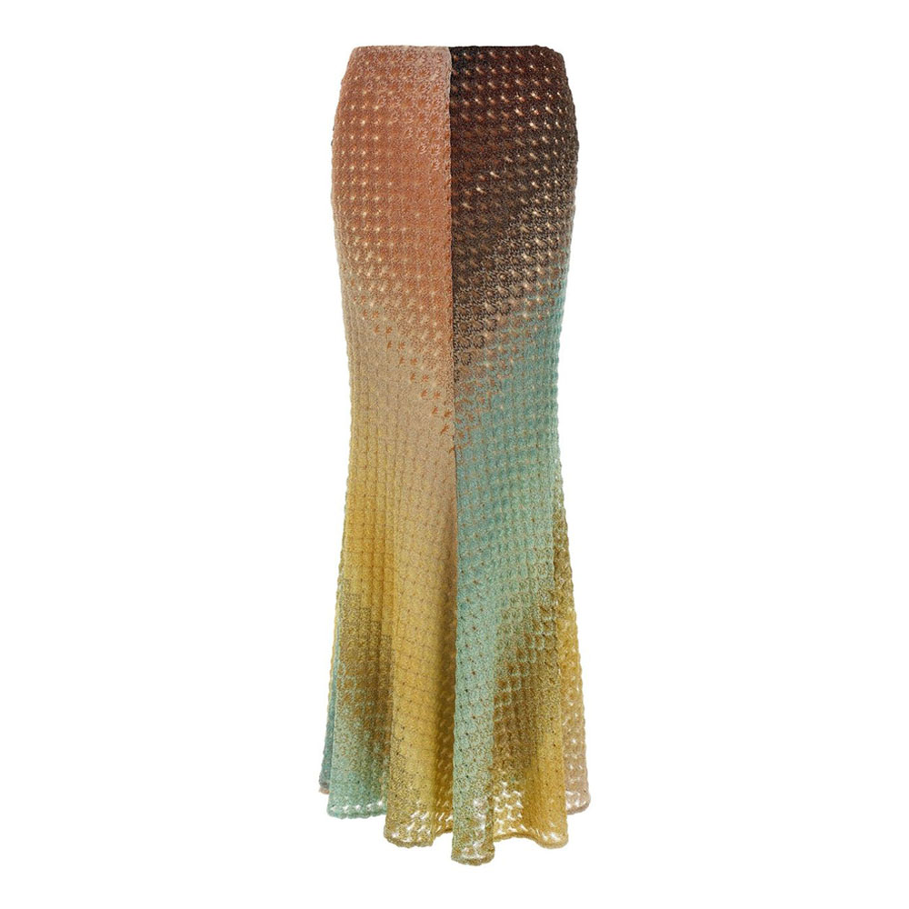 MISSONI Degrade Flared Lace Skirt-1