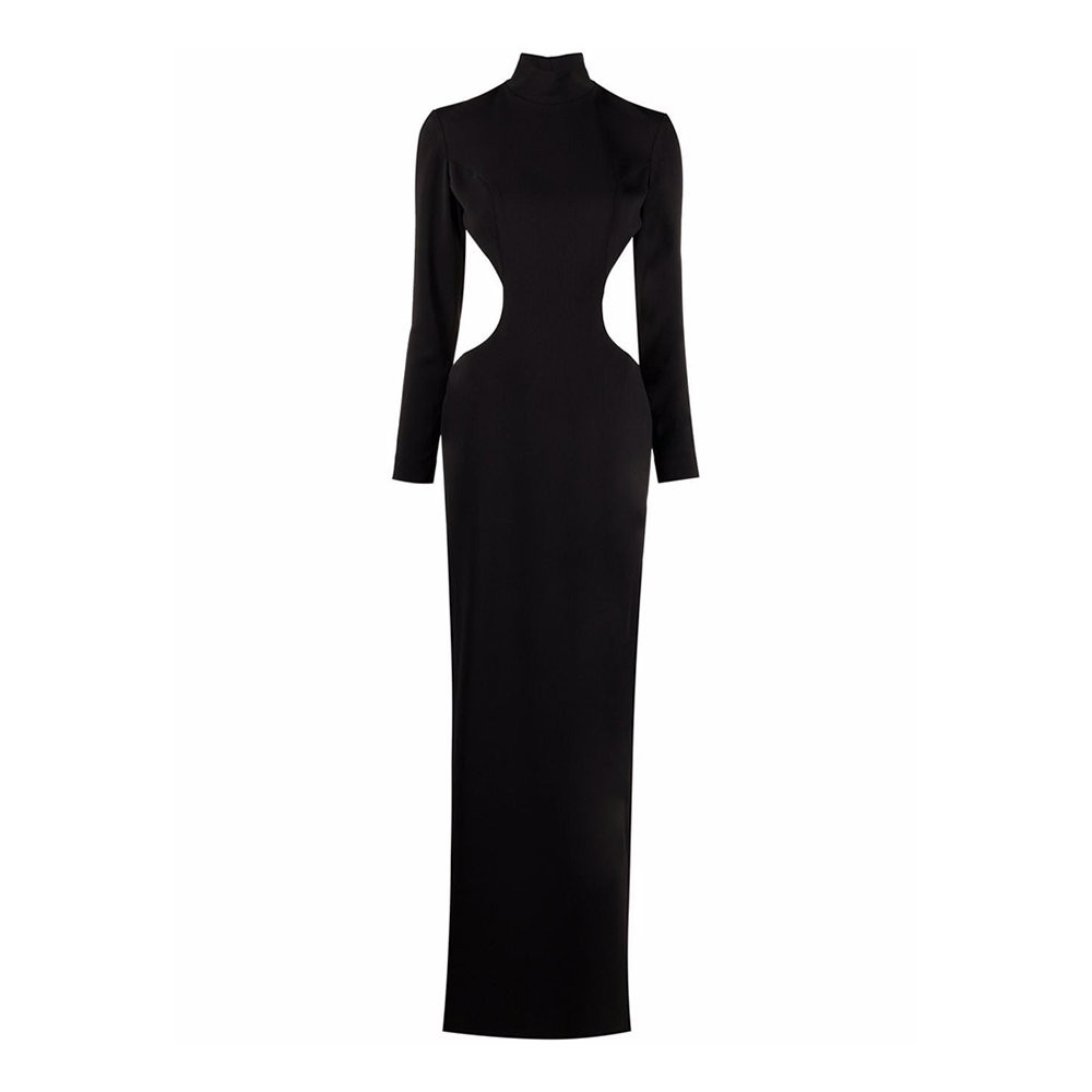 MONOT PRE High Neck Evening Gown-1