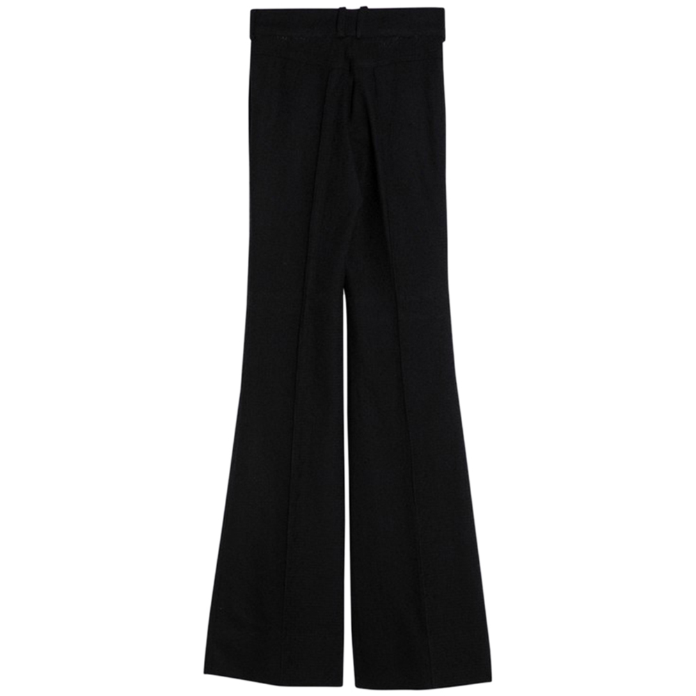 PATOU Wool Bell-Bottom Pants-2