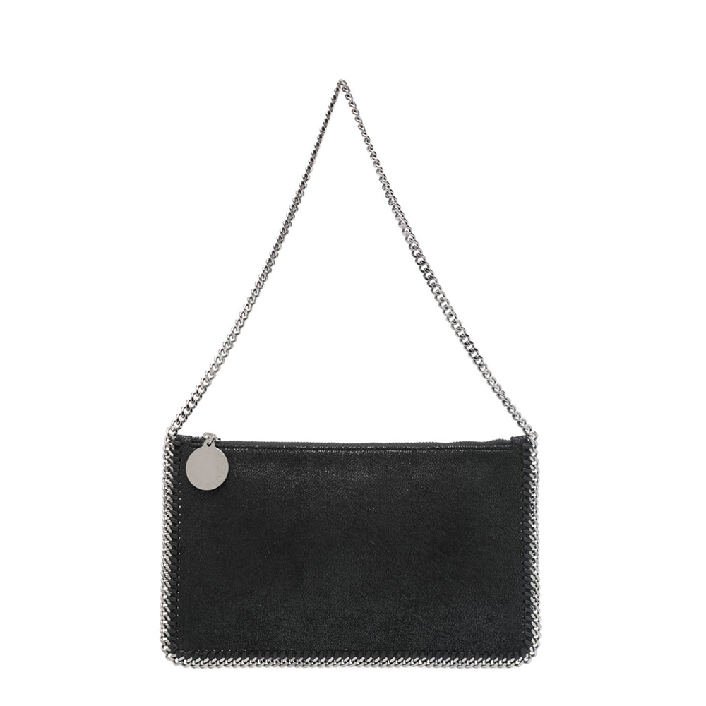 STELLA McCARTNEY Falabella Clutch Shoulder Black Bag-1